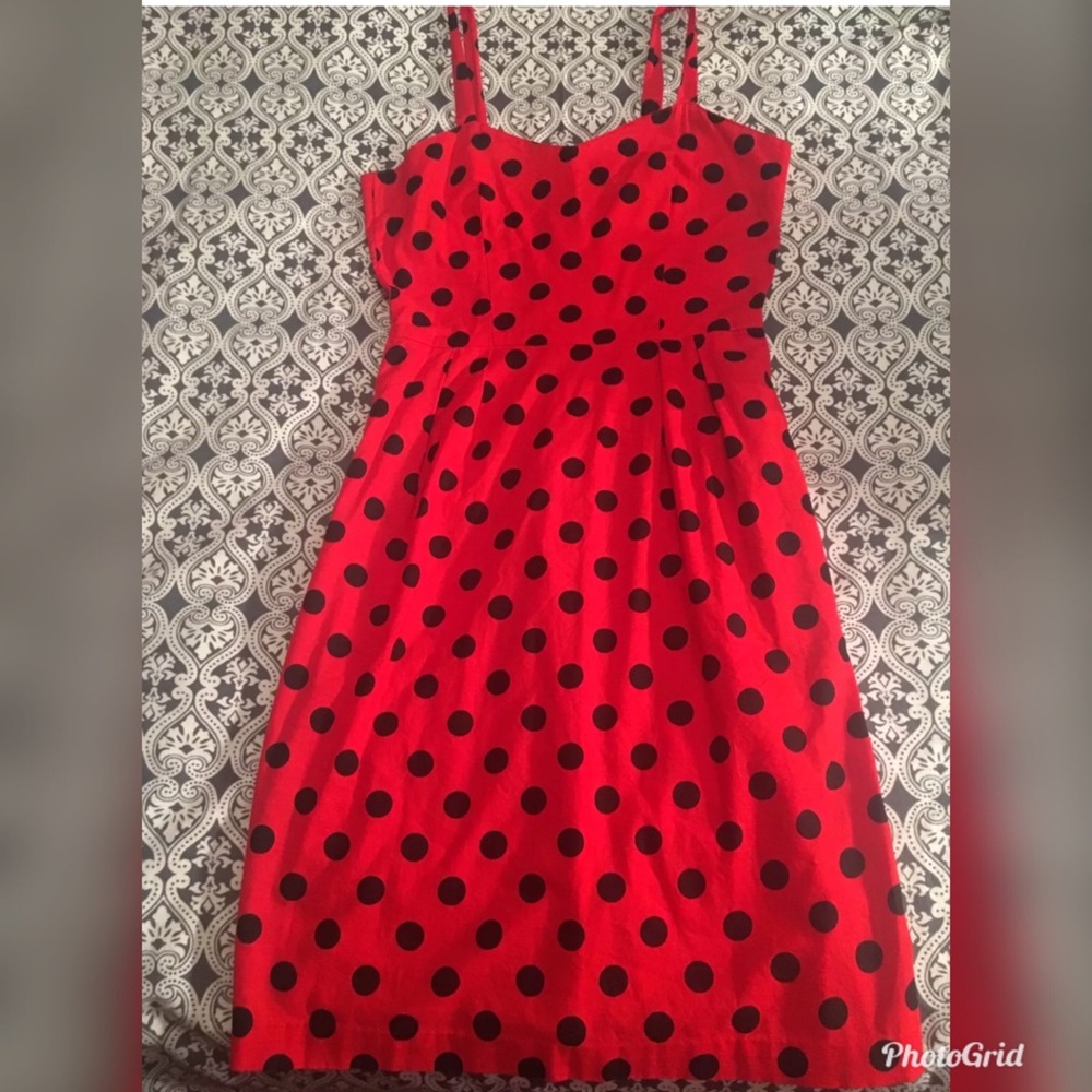 Vintage Mindy Malone Polka Dot Dress Size 25